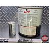 Image 4 : VICEROY TINS (2) : Anti-Freeze Pail (Empty) & 6oz Gas line Anti-Freeze (Full) (Pail Measures : 8"H x