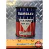 Image 2 : OIL TIN : Rambler "Sta-Tune" Top Oil (Full) (2-3/4"H x 2"Dia) (SEE PICS!)