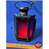 Image 3 : Reliance Kerosene Darkroom Signal Lantern  w/Red & Amber Lenses (8"H x 5-1/4"W x 3"D) (SEE PICS!)