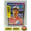 Image 1 : 1988 Donruss #42 Rated Rookie - Randy Johnson : Expos (In Card Sleeve) (SEE PICS!)