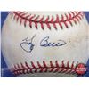 Image 2 : AUTOGRAPHED BASEBALL : Yogi Berra (In Case) (No Certification) (SEE PICS!)