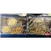 Image 2 : USA Vintage Collector Coins (2pkgs - Unopened) Five Cent 24KT Gold Plated (SEE PICS!)