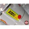 Image 8 : OIL TINS (2): - SHELL Premium Aeroshell Oil W - SHELL Premium Aeroshell Oil W-65 (6-1/2"H x 4"Dia) (