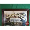 Image 2 : Vintage Framed "Schweppes Mineral Water" Pub Mirror (29-1/4"H x 29-1/4"W) (SEE PICS!)