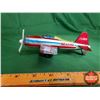 Image 2 : Tin Toy : Cessna N453C Airplane (2"H x 7"W x 7"D) (SEE PICS!)