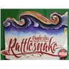 Image 2 : Single Side Tin Sign "Raybestos Rattlesnake" (36"H x 24"W) (SEE PICS!)