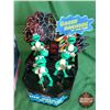 Image 2 : Battery Operated "Green Machine" Frog Band (10"H x 11"W x 8"D) (SEE PICS!)