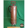 Image 3 : Fyr-Fyter Model C42-5/70 Brass 2-1/2 Gallon Pump Tank (24"H x 7-1/2"Dia) (SEE PICS!)