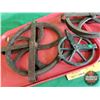 Image 2 : Cast Iron Pulleys (4) (Largest : 11"Dia) (SEE PICS!)