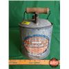 Image 1 : Marshall Wells Metalware Galvanized Jug w/Spout (9"H x 7-1/2"Dia) (SEE PICS!)