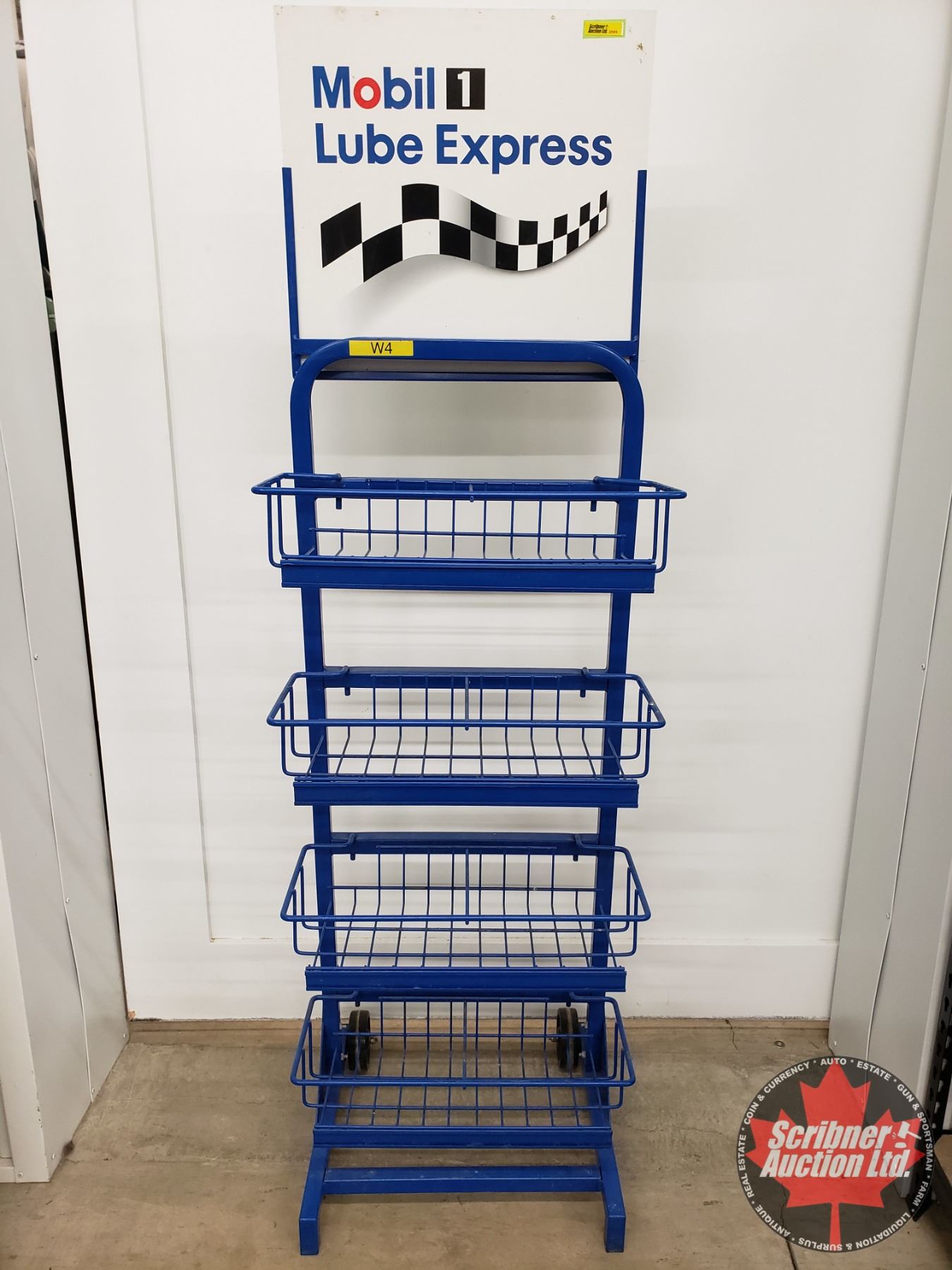 Store Display Rack / Cart : Mobil 1 Lube Express (63