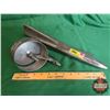 Image 1 : 1950's Car Hood Ornament & Side Mirror (2-1/2"H x 3-3/4"W x 17"D) (SEE PICS!)