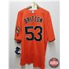 Image 2 : AUTOGRAPHED BASEBALL JERSEY : Zack Britton - Orioles (Certified JSA) (SEE PICS!)