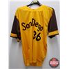 Image 1 : AUTOGRAPHED BASEBALL JERSEY : Gaylord Perry - Padres (Certified JSA) (SEE PICS!)