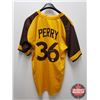 Image 2 : AUTOGRAPHED BASEBALL JERSEY : Gaylord Perry - Padres (Certified JSA) (SEE PICS!)