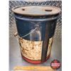 Image 2 : Five Gallon Pail : IMPERIAL ESSO Marvelube (15-1/2"H x 12"Dia) (SEE PICS!)