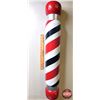 Image 1 : Wooded Painted Barber Pole (29"H) (SEE PICS!)