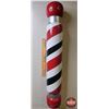 Image 2 : Wooded Painted Barber Pole (29"H) (SEE PICS!)