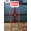 Image 1 : "Serve Coca-Cola Take Some Home Today" Store Display Case Holder (53"H x 16"W x 16"D) (Note: Does NO