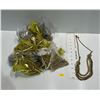Image 1 : Multi-strand "Gold" Necklace  19 pieces