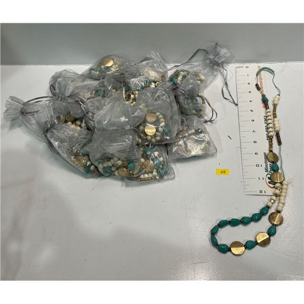 Turquoise Leather with Turquoise 