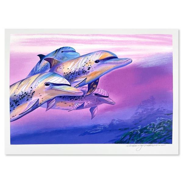 Robert Lyn Nelson "Eyes of Friends" Limited Edition Serigraph on Paper