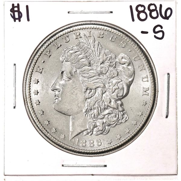 1886-S $1 Morgan Silver Dollar Coin