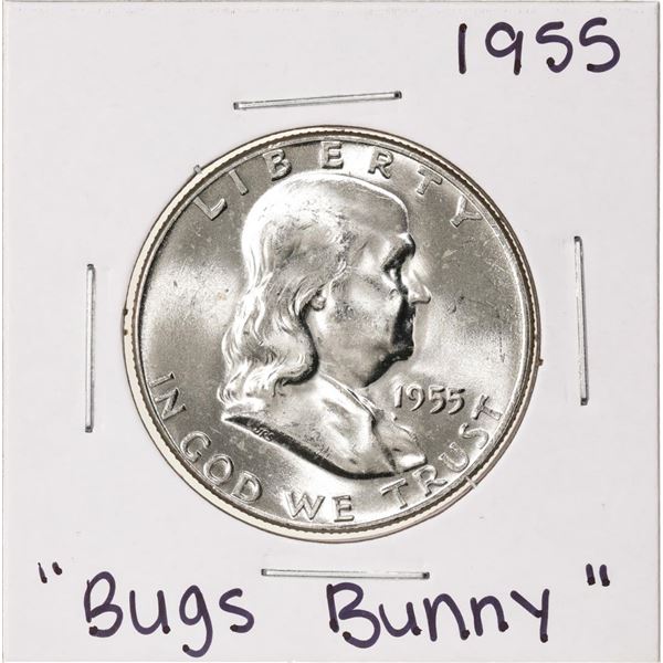 1955 "Bugs Bunny" Franklin Half Dollar Coin