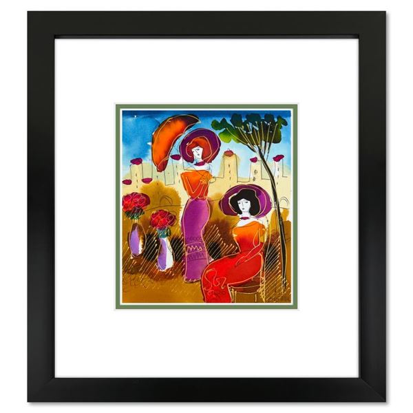 Moshe Leider Original Mixed Media on Paper