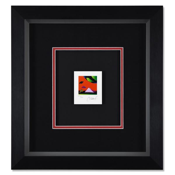 Peter Max "Jumper with Two Pyramids" Limited Edition Lithograph on Paper