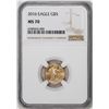 Image 1 : 2016 $5 American Gold Eagle Coin NGC MS70