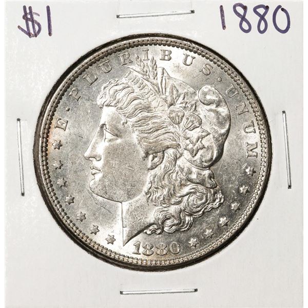 1880 $1 Morgan Silver Dollar Coin