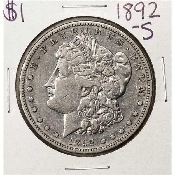 1892-S $1 Morgan Silver Dollar Coin