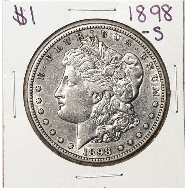 1898-S $1 Morgan Silver Dollar Coin