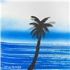 Image 3 : Wyland "Palm Trees" Original Watercolor on Paper