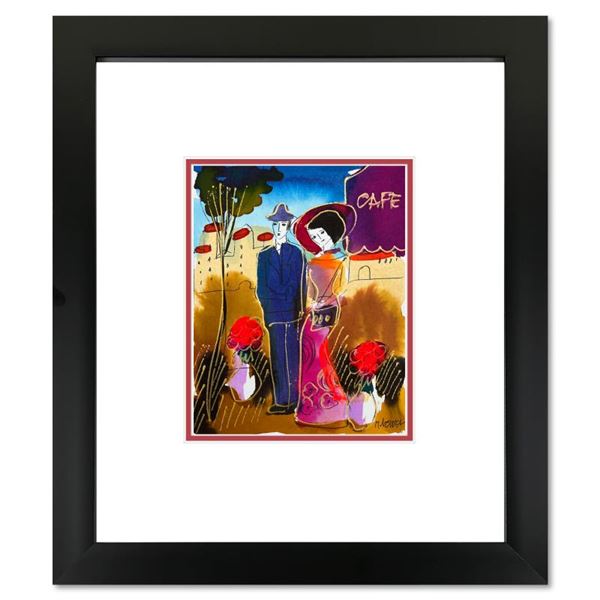 Moshe Leider Original Mixed Media on Paper