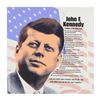 Image 1 : Steve Kaufman (1960-2010) "John F. Kennedy" Original Serigraph on Canvas