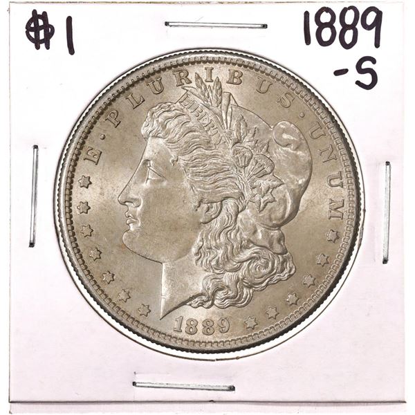 1889-S $1 Morgan Silver Dollar Coin