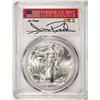 Image 1 : 2020-(S) $1 American Silver Eagle Coin PCGS MS70 FDOI S.F. Mint Jim Peed Signature