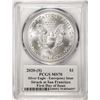 Image 2 : 2020-(S) $1 American Silver Eagle Coin PCGS MS70 FDOI S.F. Mint Jim Peed Signature