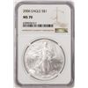 Image 1 : 2006 $1 American Silver Eagle Coin NGC MS70