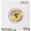 Image 1 : 2021 Australia $15 Lunar Year of the Ox 1/10 Oz Gold Coin