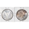 Image 4 : Lot of (2) 1887 $1 Morgan Silver Dollar Coins Proof Like