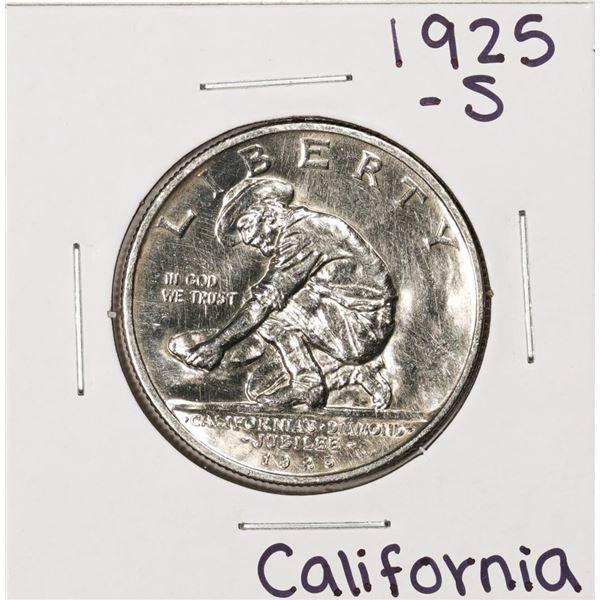 1925-S California Diamond Jubilee Commemorative Half Dollar Coin