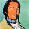 Image 2 : Andy Warhol (1928-1987) "American Indian Series (Black)" Print Poster on Paper