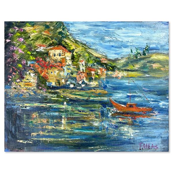 Elliot Fallas "Hillside Vista" Original Oil on Canvas