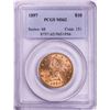 Image 1 : 1897 $10 Liberty Head Eagle Gold Coin PCGS MS62