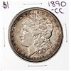 Image 1 : 1890-CC $1 Morgan Silver Dollar Coin Nice Toning