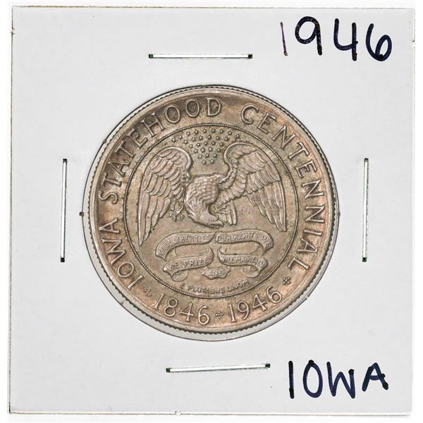 1946 Iowa Statehood Centennial Commemorative Half Dollar Coin
