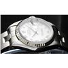 Image 3 : Rolex Ladies Stainless Steel Slate Grey Date Wristwatch